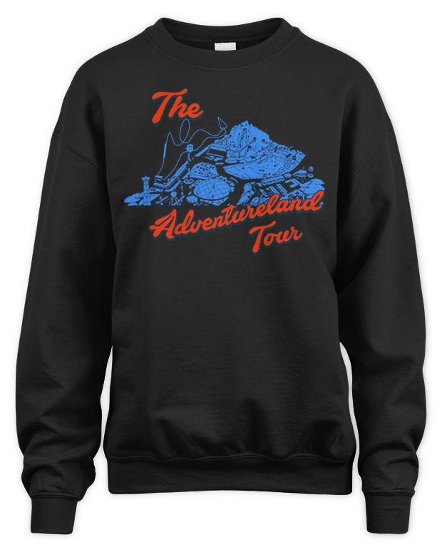 Two Friends Merch Adventureland Tour Dateback Shirt - Unisex Sweatshirt