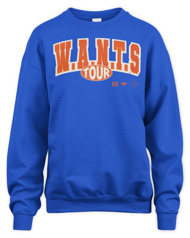 Marcus and Martinus Merch W.A.N.T.S Tour Shirt - Unisex Sweatshirt