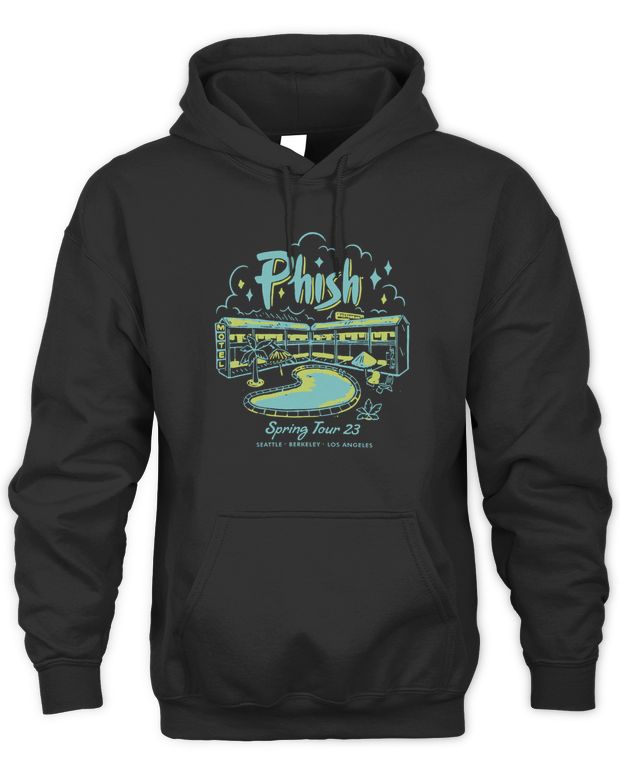 Phish Merch Roadside Motel Spring Tour 2023 Shirt - Unisex Hoodie
