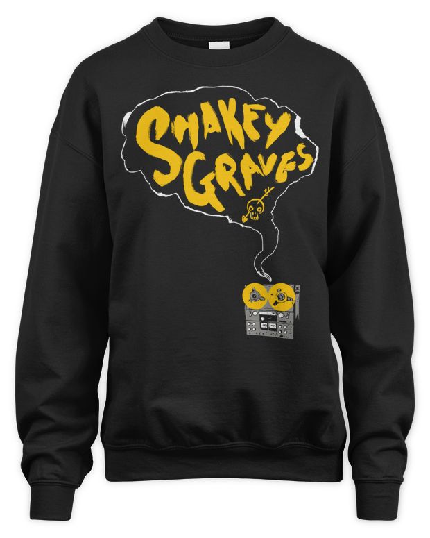 Shakey Graves Merch for the Record Tour Shirt - Unisex Sweatshirt