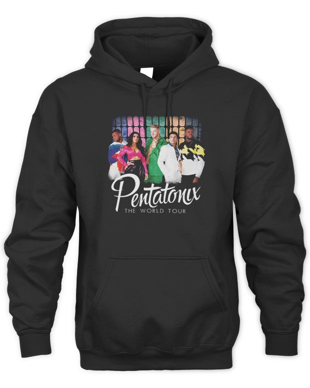 Pentatonix Merchandise PTX World Tour Shirt - Unisex Hoodie