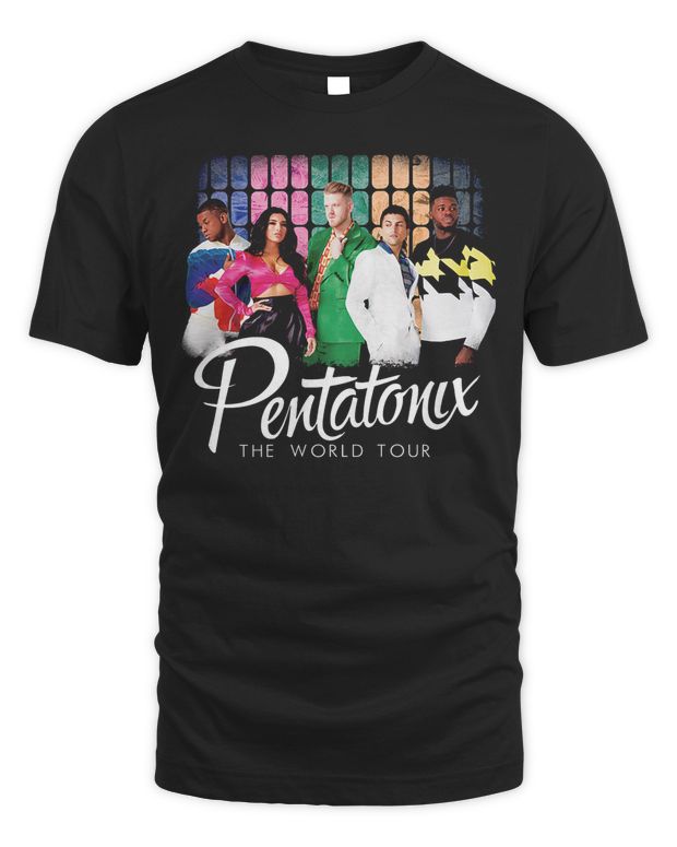 Pentatonix Merchandise PTX World Tour Shirt - Unisex Standard T-Shirt