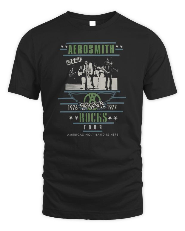 Aerosmith Merch Rocks Tour Shirt - Unisex Standard T-Shirt