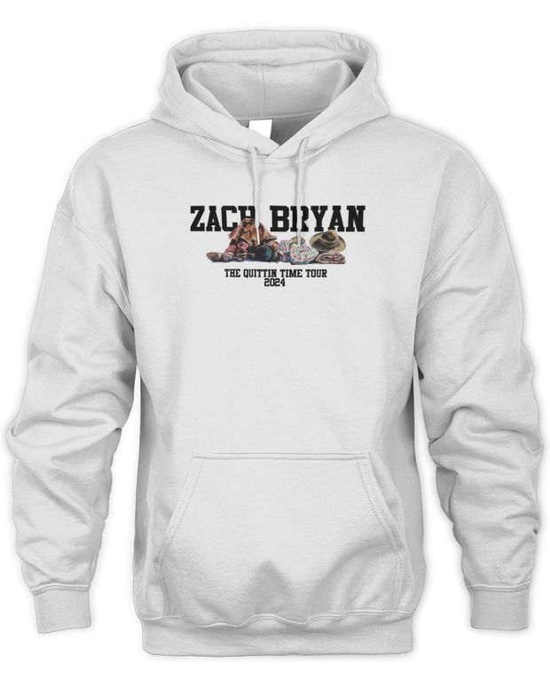 Zach Bryan Merch Zb Cowboy Tour Shirt - Unisex Hoodie