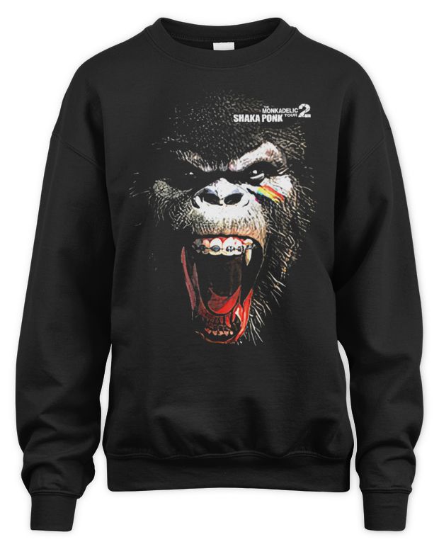 Shaka Ponk Merch the Monkadelic Tour II Shirt - Unisex Sweatshirt