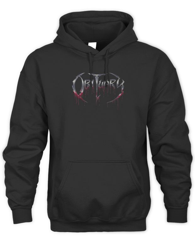 Obituary Merch Slowly We Rot Tour Shirt - Unisex Hoodie