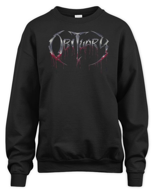 Obituary Merch Slowly We Rot Tour Shirt - Unisex Sweatshirt