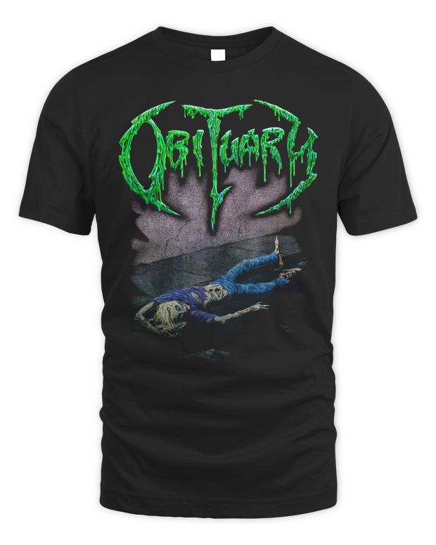 Obituary Merch Slowly We Rot 30 Year With 2019 Tour Dates Shirt - Unisex Standard T-Shirt