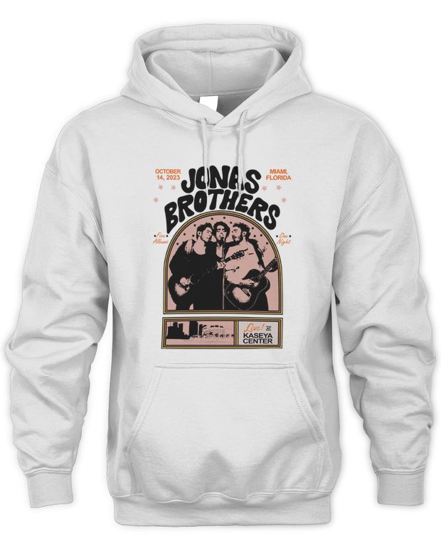 Jonas Brothers Tour Merch Miami Shirt - Unisex Hoodie