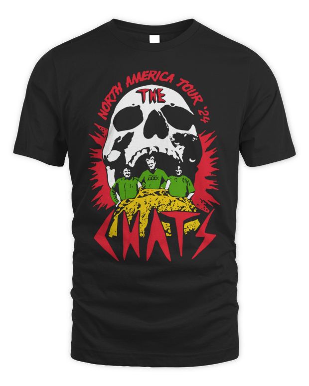 The Chats Merch Skull 2024 North America Tour Shirt - Unisex Standard T-Shirt
