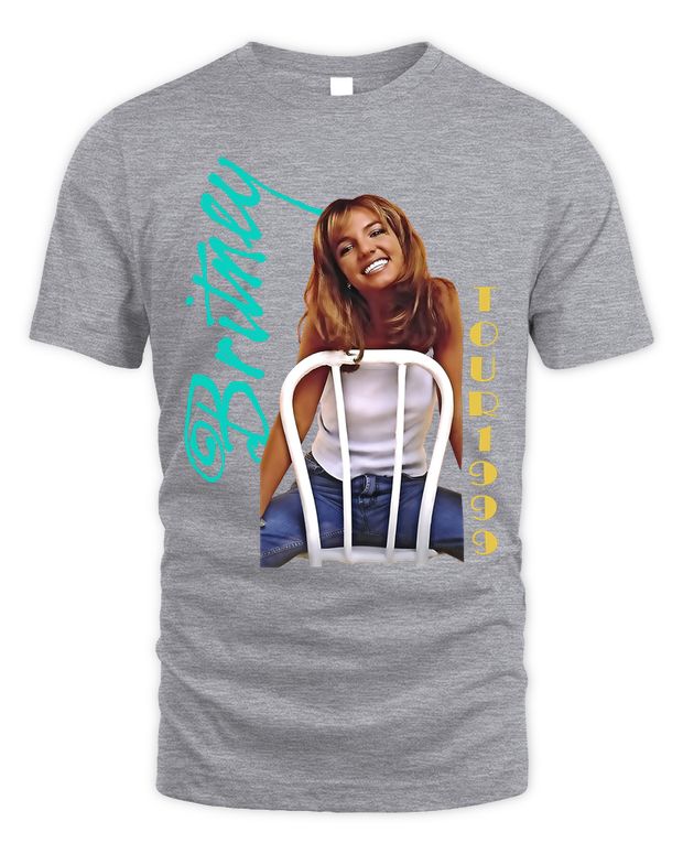 Rue21 Merch Charcoal Gray Britney Spears Tour Shirt - Unisex Standard T-Shirt