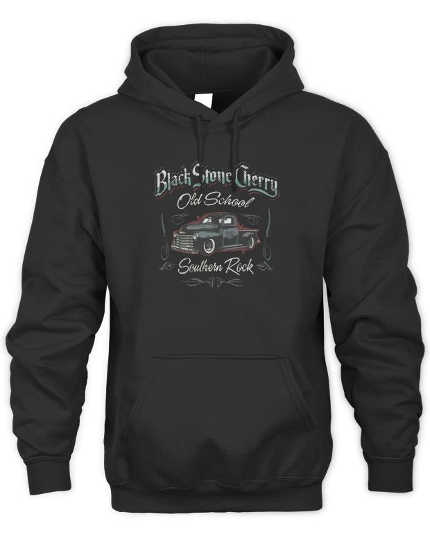 Black Stone Cherry Merch Old School Tour Shirt - Unisex Hoodie
