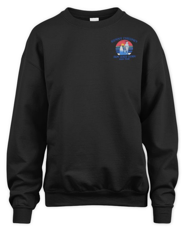 Kenny Chesney Merchandise Sun Goes Down Tour T-Shirt - Unisex Sweatshirt