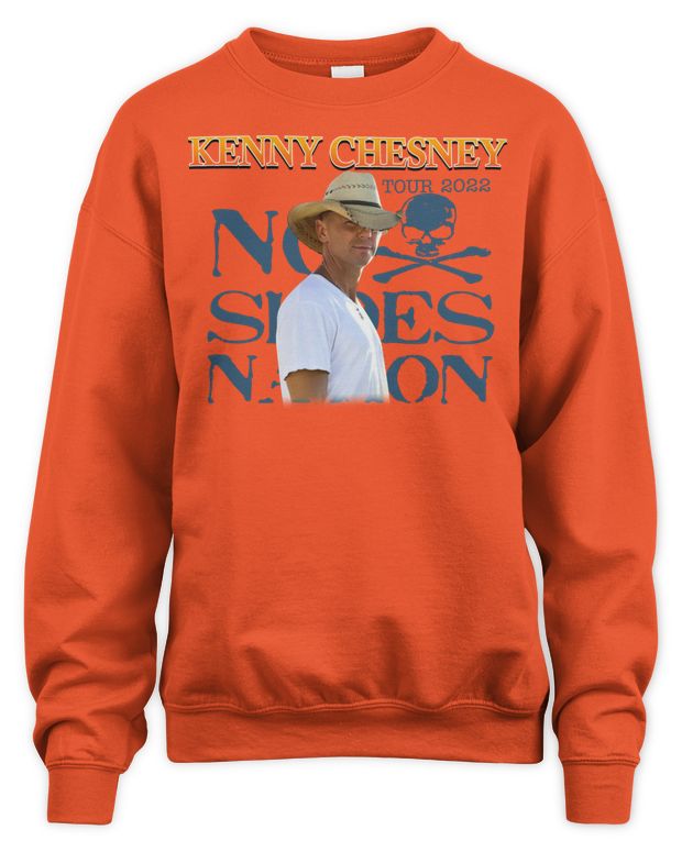 Kenny Chesney Merchandise 2022 Here and Now Tour Shirt - Unisex Sweatshirt