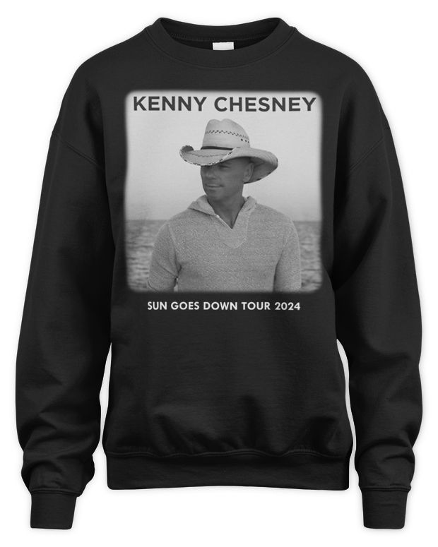Kenny Chesney Merchandise Sun Goes Down Tour Shirt - Unisex Sweatshirt
