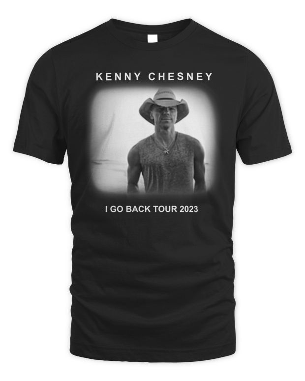Kenny Chesney Merchandise 2023 I Go Back Tour Vintage Shirt - Unisex Standard T-Shirt