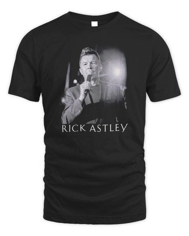 Rick Astley Merchandise North American Tour Shirt - Unisex Standard T-Shirt
