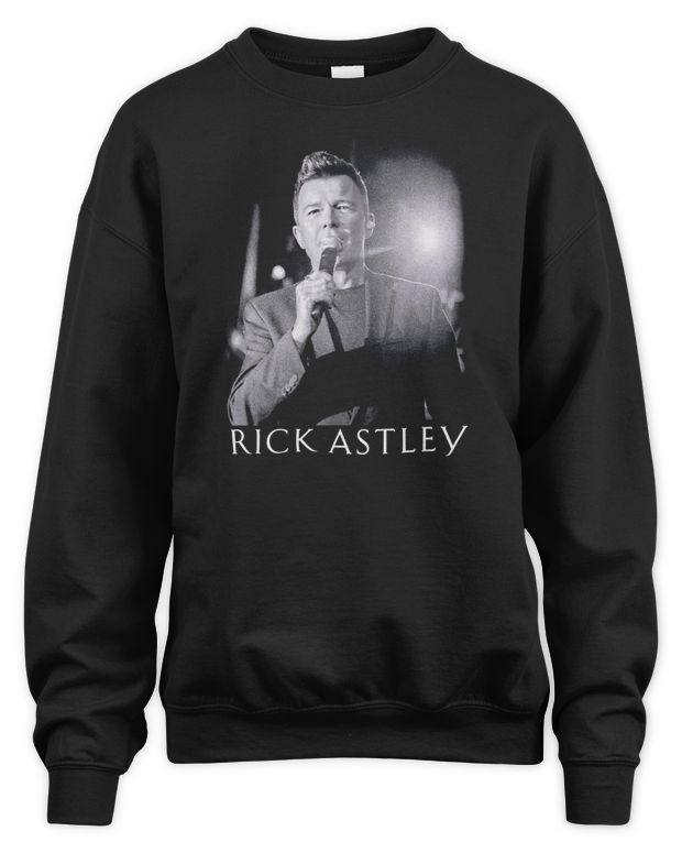 Rick Astley Merchandise North American Tour Shirt - Unisex Sweatshirt