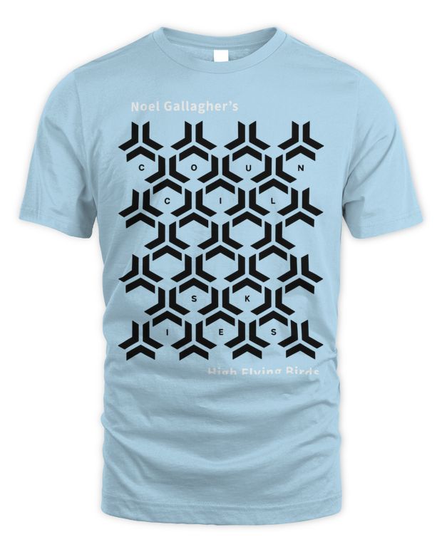Noel Gallagher Merch 2023 Winter Tour Chevron Shirt - Unisex Standard T-Shirt