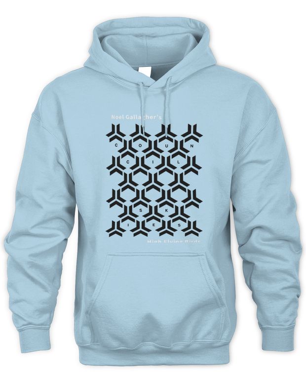 Noel Gallagher Merch 2023 Winter Tour Chevron Shirt - Unisex Hoodie