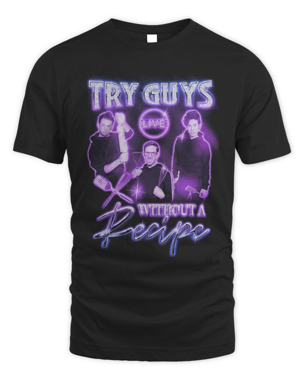 Try Guys Merch War Live Vintage Tour Shirt - Unisex Standard T-Shirt