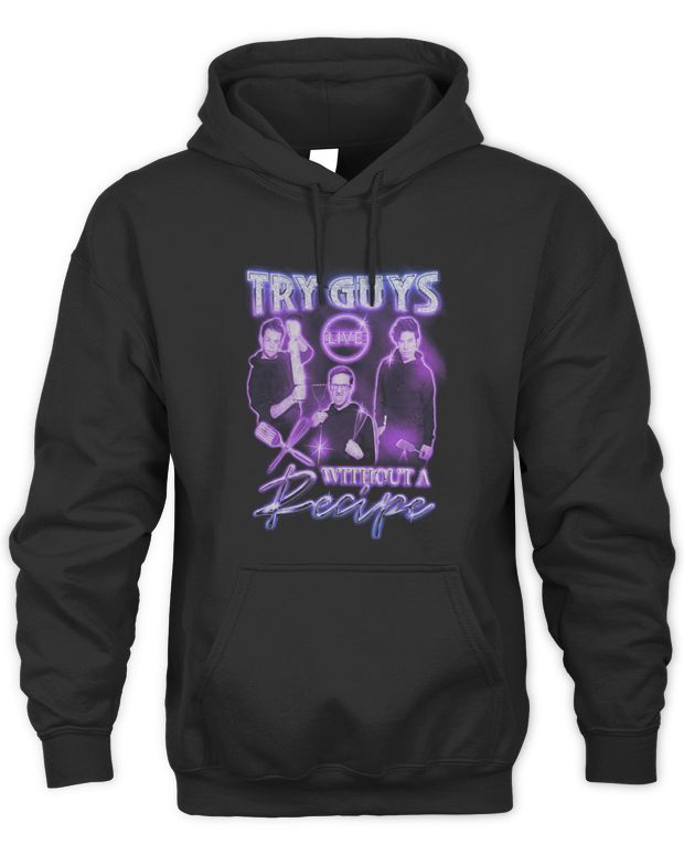 Try Guys Merch War Live Vintage Tour Shirt - Unisex Hoodie
