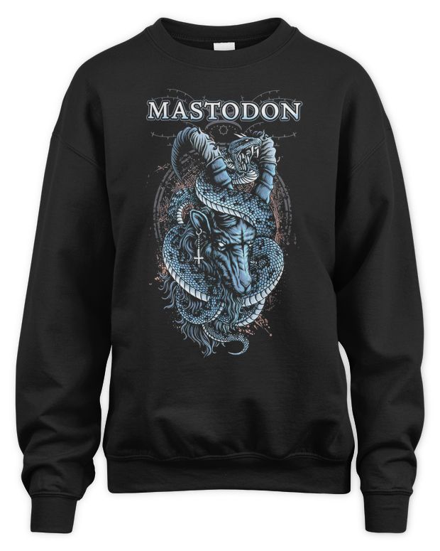 Mastodon Merch Phillip Tour Shirt - Unisex Sweatshirt