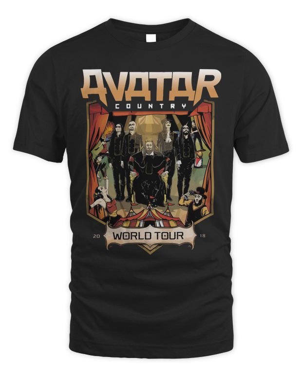 Avatar Band Merch Avatar Country Circus World Tour Shirt - Unisex Standard T-Shirt