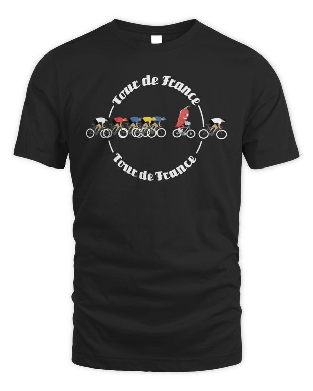 Tour De France Merchandise Circle Cyclist Shirt - Unisex Standard T-Shirt