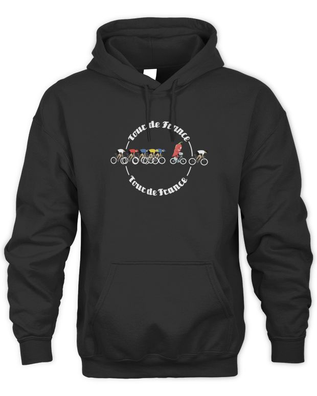 Tour De France Merchandise Circle Cyclist Shirt - Unisex Hoodie