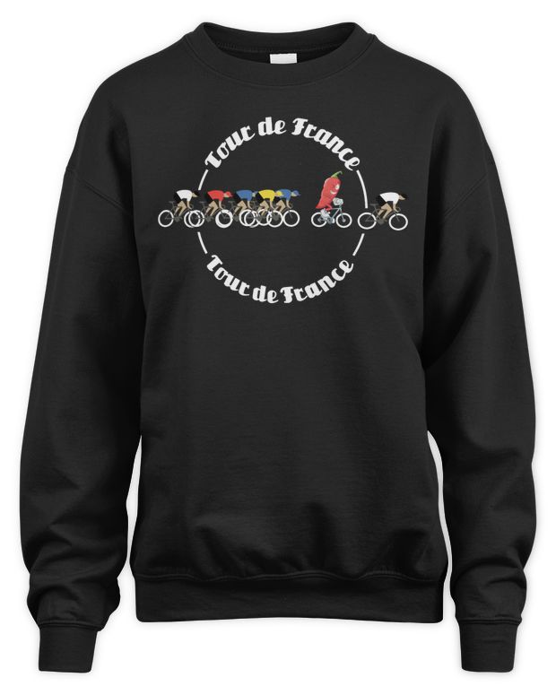 Tour De France Merchandise Circle Cyclist Shirt - Unisex Sweatshirt