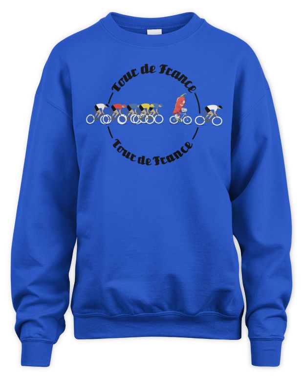 Tour De France Merchandise Circle Cyclist Shirt - Unisex Sweatshirt