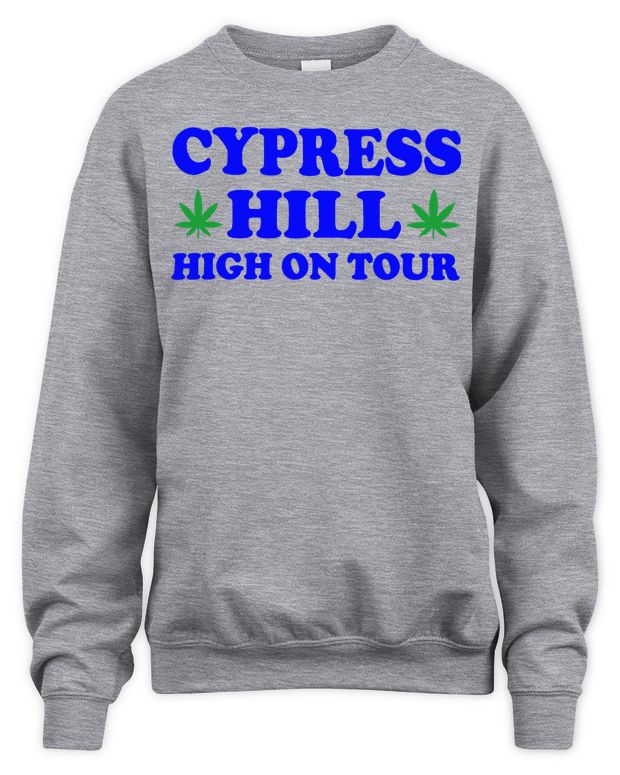 Cypress Hill Merch High On Tour Shirt - Unisex Sweatshirt