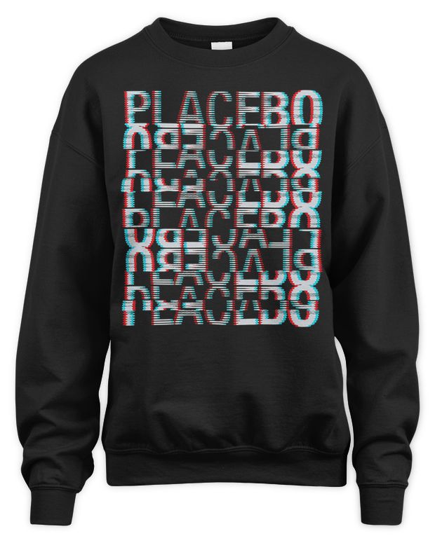 Placebo Merch Glitch Tour Shirt - Unisex Sweatshirt