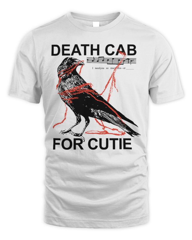 Death Cab for Cutie Merch I Need You So Much Closer Crow Spring 2024 Tour Shirt - Unisex Standard T-Shirt