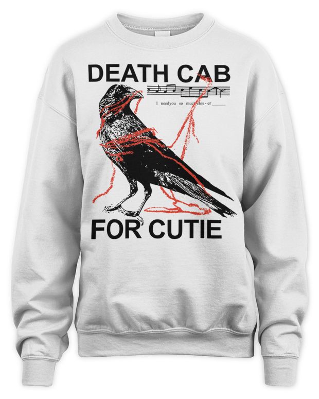 Death Cab for Cutie Merch I Need You So Much Closer Crow Spring 2024 Tour Shirt - Unisex Sweatshirt