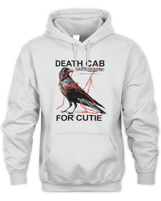 Death Cab for Cutie Merch I Need You So Much Closer Crow Spring 2024 Tour Shirt - Unisex Hoodie