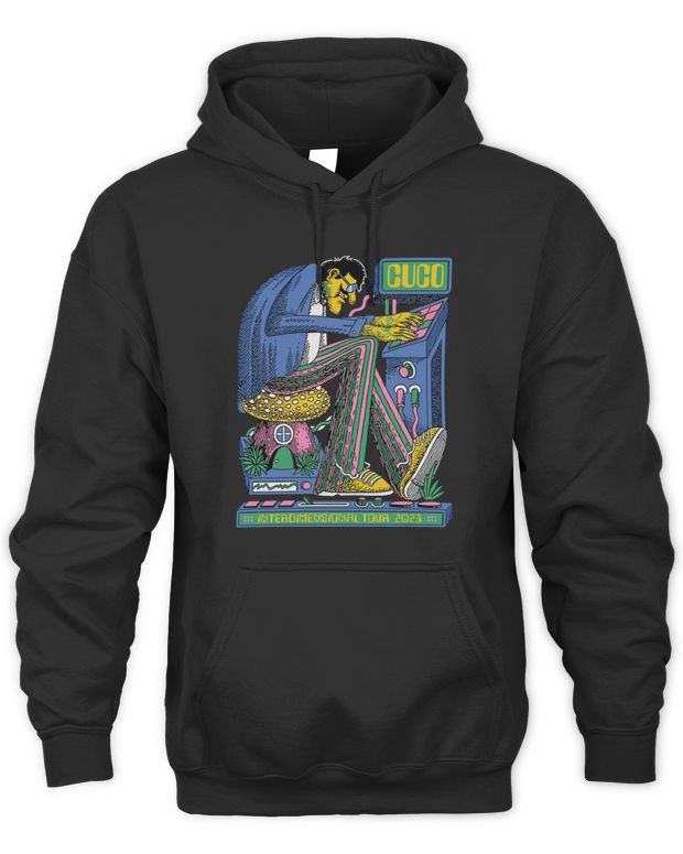 Cuco Merch Interdimensional Tour Shirt - Unisex Hoodie