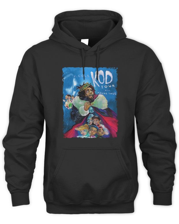 J Cole Merch Kod Tour Shirt - Unisex Hoodie