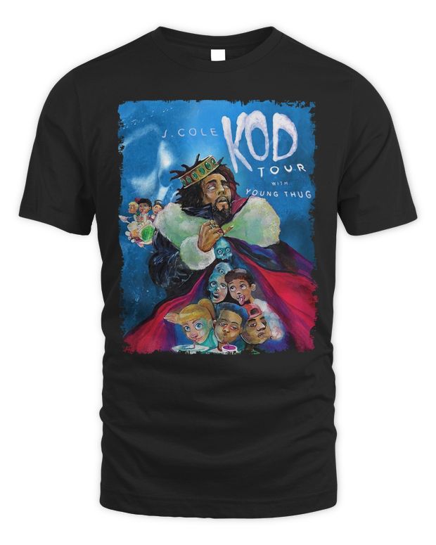 J Cole Merch Kod Tour Shirt - Unisex Standard T-Shirt