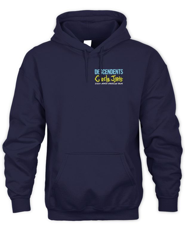 Descendents Merch 2024 Collab Tour Logo Shirt - Unisex Hoodie