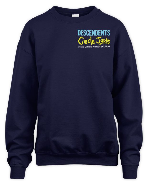 Descendents Merch 2024 Collab Tour Logo Shirt - Unisex Sweatshirt