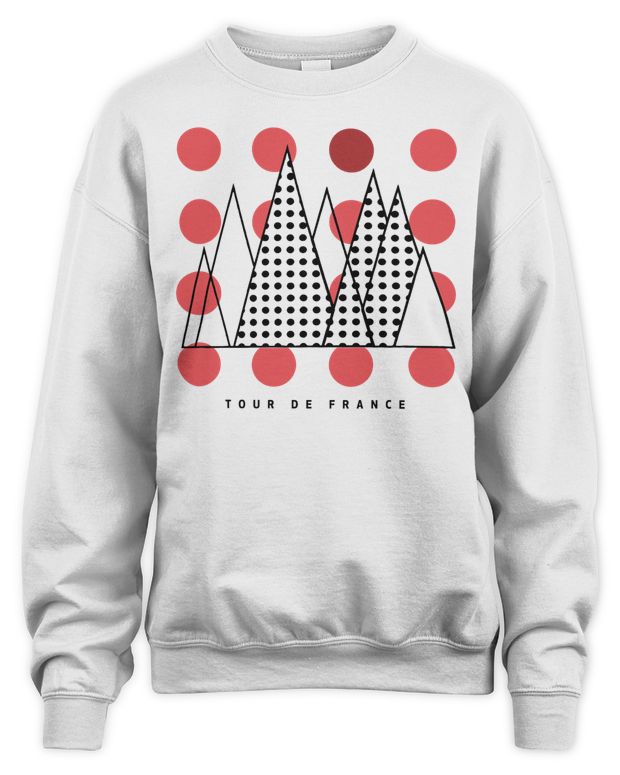 Tour De France Merchandise Red Polka Shirt - Unisex Sweatshirt