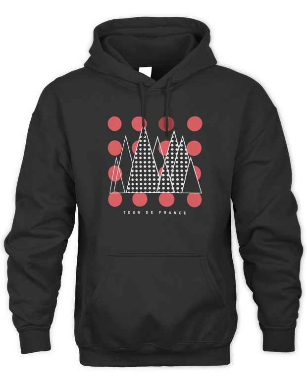 Tour De France Merchandise Red Polka Shirt - Unisex Hoodie