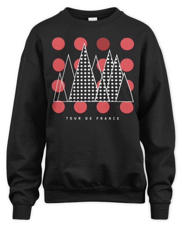 Tour De France Merchandise Red Polka Shirt - Unisex Sweatshirt