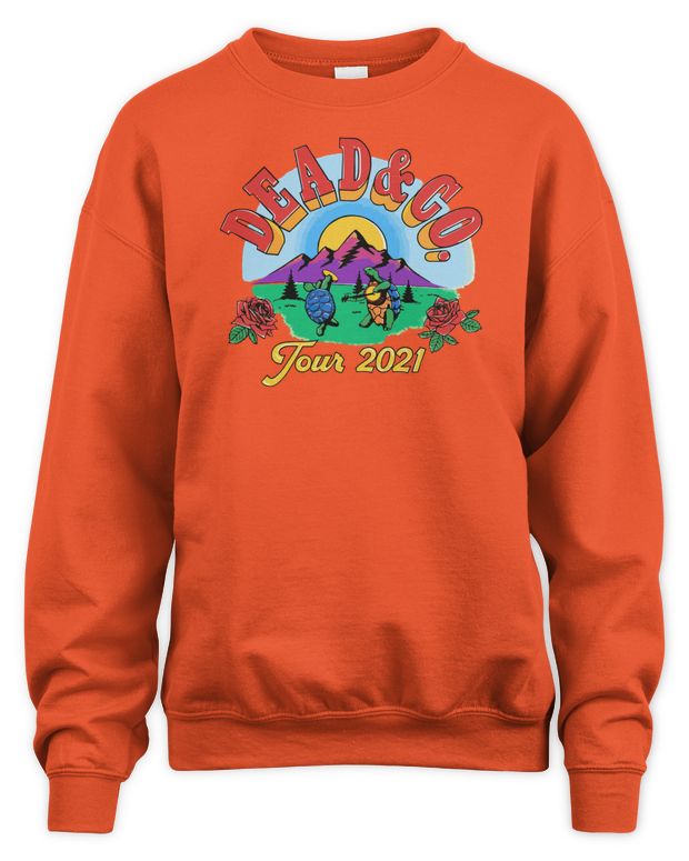 Dead and Company Merchandise Mountain Tour 2021 Shirt - Unisex Sweatshirt