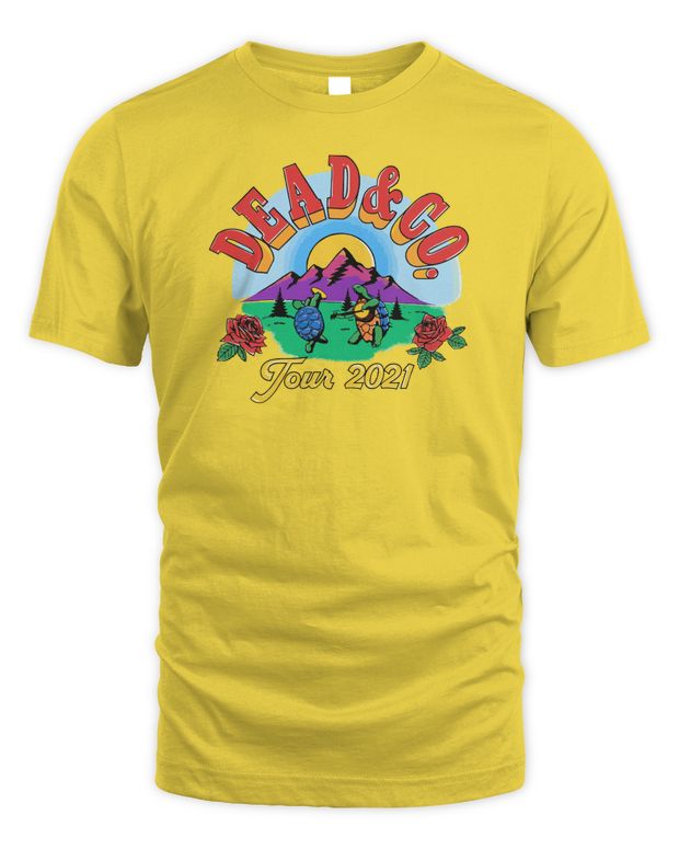 Dead and Company Merchandise Mountain Tour 2021 Shirt - Unisex Standard T-Shirt