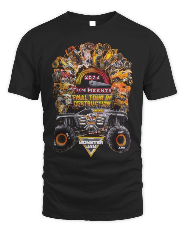 Monster Jam Merchandise Max-D Final Tour Shirt - Unisex Standard T-Shirt