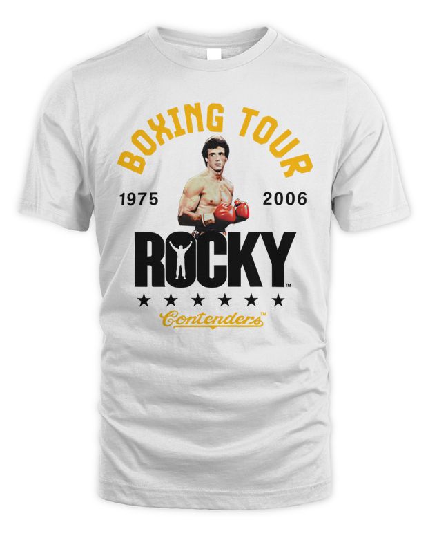 Contenders Clothing Rocky Boxing Tour Shirt - Unisex Standard T-Shirt