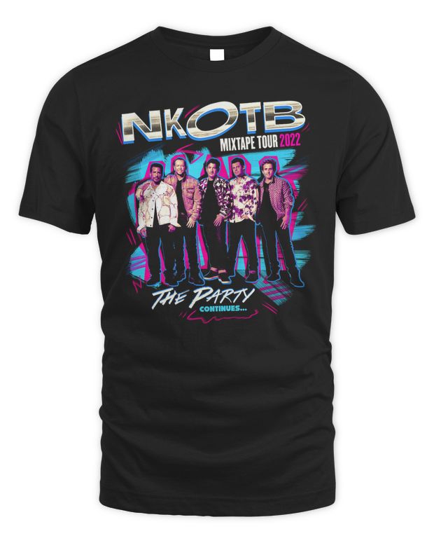 Nkotb Merchandise The Party Continues Tour 2022 Shirt - Unisex Standard T-Shirt